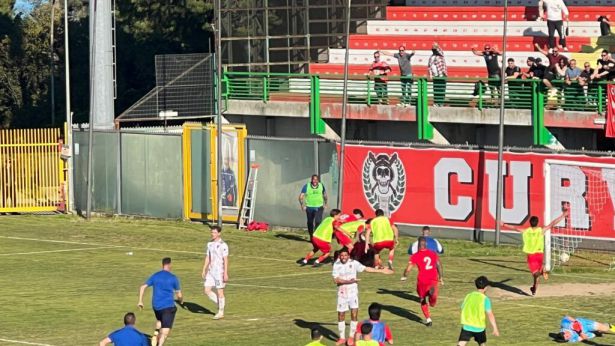 Vasto - Mosciano: l'entusiasmo per il goal del successo
