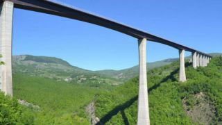 Il viadotto Sente