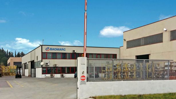 Un dei due stabilimenti della Baomarc presneti nel chietino