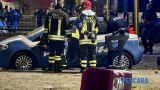 La guerriglia al termine della gara tra Pescara e Spezia