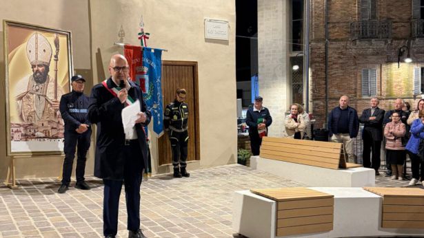 Scerni: cerimonia di riqualificazone del borgo
