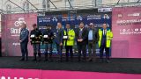 Chieti: Giro d'Italia, la premiazione degli agenti