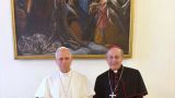 Mons. Bruno Forte con Papa Leone XIV°