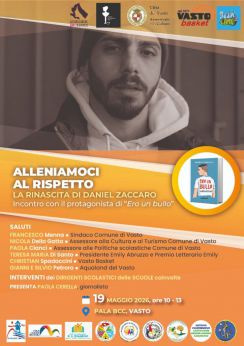 Locandina Daniel Zaccaro