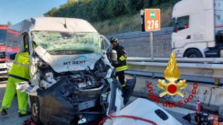 Una immagine dell'incidente