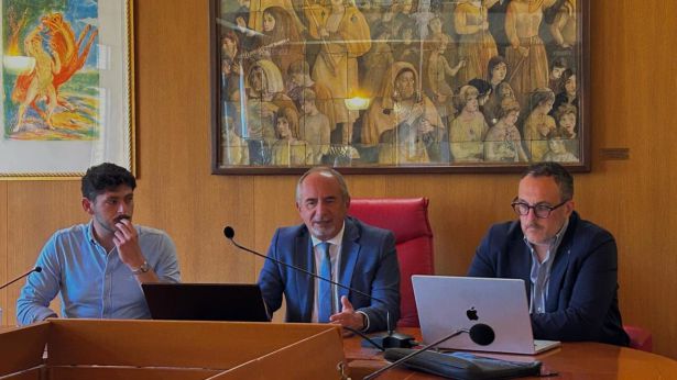 Università d'Annunzio: un momento della conferenza stampa