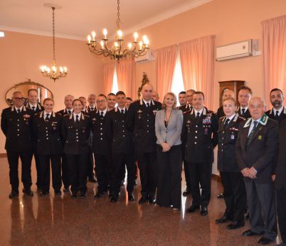Il Prefetto D'Agostino in visita al Comando Legione Carabinieri “Abruzzo e Molise"