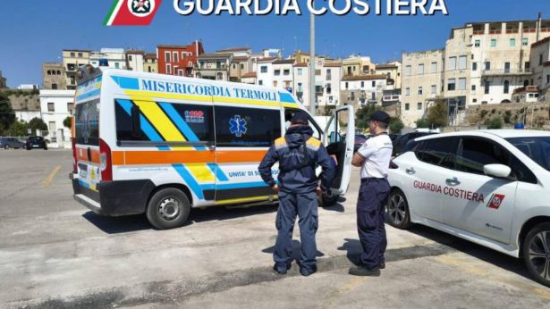 Termoli: Soccorsi della Guardia costiera