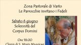 Locandina Infiorata del Corpus Domini