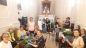 Preparazione dell'infiorata del Corpus Domini