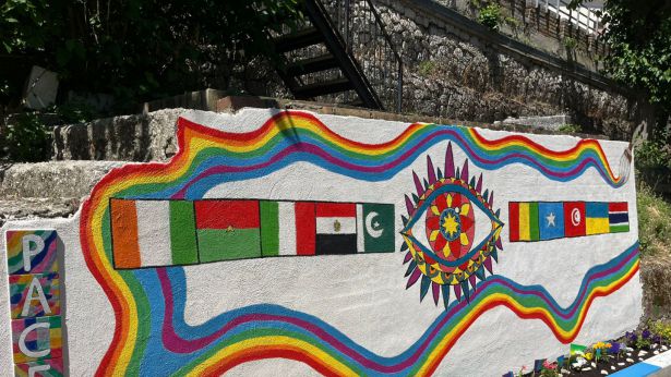Furci: il Murales della Pace
