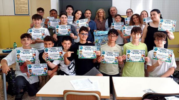 Vasto: gli studenti della seconda B della Paolucci