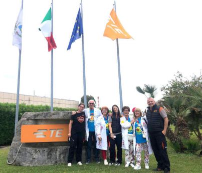 Ricoclaun e TE Connectivity di San Salvo