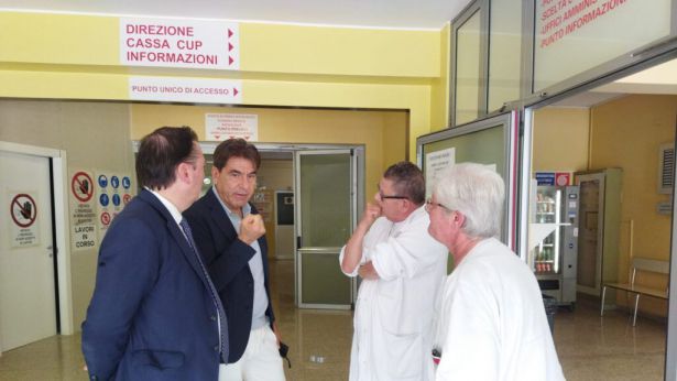 Palmieri nell'ospedale di Gissi