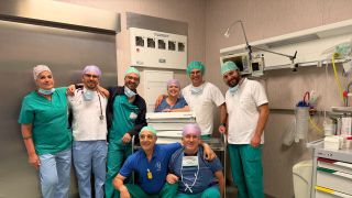 L'equipe di urologia del San Pio di Vasto