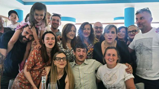Alcuni componenti la famiglia Muscianese