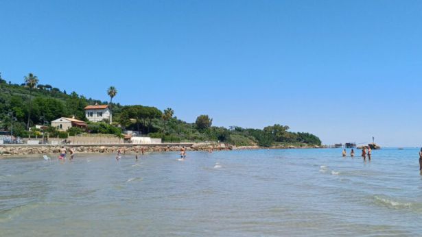 L'inixzio della scogliera di Vasto Marina