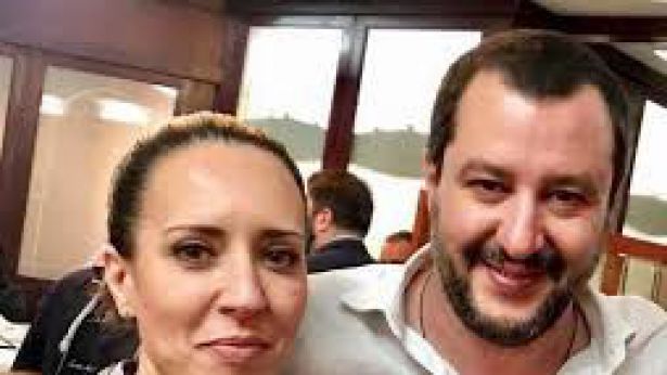 Sabrina Bocchino e Matteo Salvini
