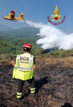 Un Canadair in azione