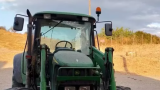 Un mezzo agricolo