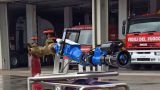 Un robot dei Vigili del Fuoco