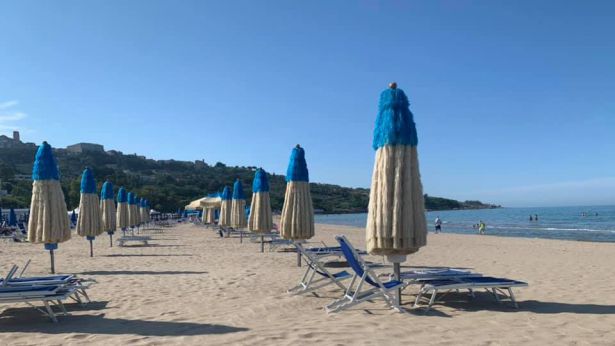 Vasto Marina: un tratto dell'arenile