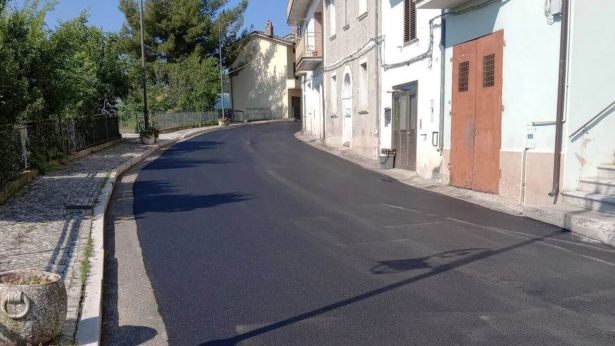 La strada provinciale di Carunchio