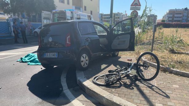 San Salvo Marina: una immagine del tragico incidente