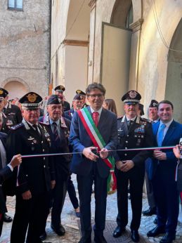 Vasto: inaugurazione della Mostra dedicata all'Arma dei Carabinieri