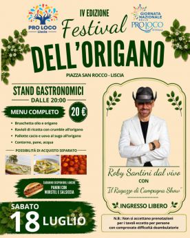 Locandina evento Liscia