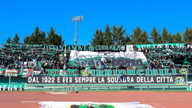 La Curva Volpi del Chieti Calcio