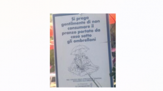 Il cartello della discordia