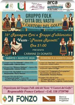 Locandina Rassegna Cori Folkloristici