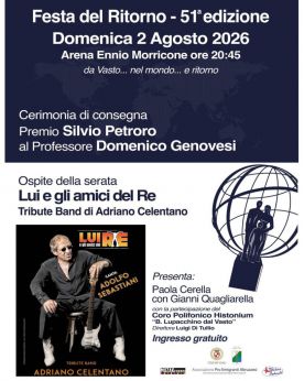 Locandina Festa del Ritorno 2026