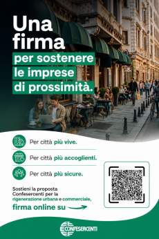 Locandina Confesercenti