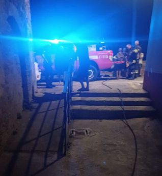 I Vigili del Fuoco intervenuti