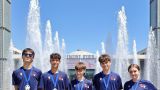 I giovani atleti dell'Accademia Dinamika