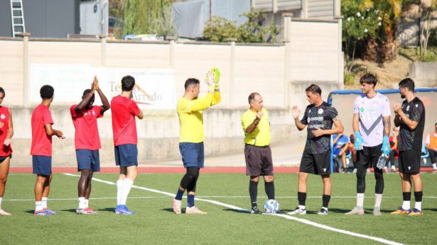 La Pro Vasto nell'amichevole di Montenero di Bisaccia