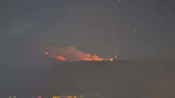 L'incendio di Lucoli