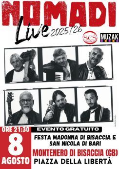 Locandina "I Nomadi"