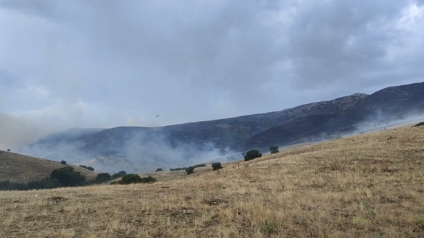 L'incendio di Collarmele