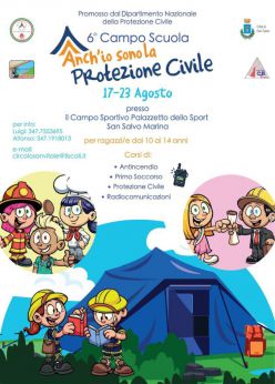 Locandina Protezione Civile