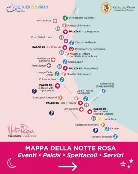 Vasto Marina: La Notte Rosa