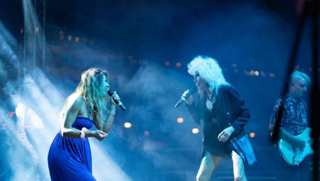 Lo spettacolo di Donatella Rettore