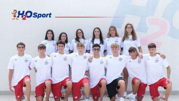 Gli atleti della H20Sport