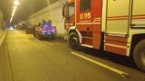 La galleria all'interno della quale è avvenuto l'incidente