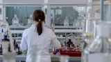 Un laboratorio di analisi: foto di repertorio