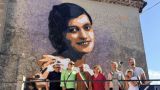 Torrebruna: il murale dedicato a Serafina Melandri