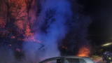 Una immagine del drammatico incidente