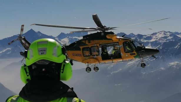 Elicottero della Guardia di Finanza